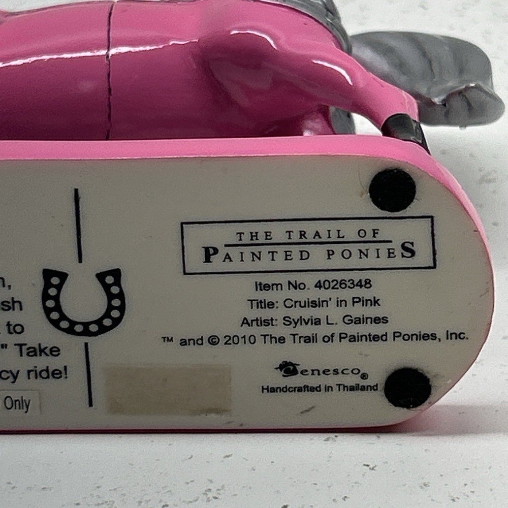 The Trail of Painted Ponies "Cruisin' in Pink" #4026348 – 2010 No Box - Picture 6 of 6